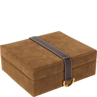 Budd Leather Suede w/ Leather Jewel Box  Concealed Compartment