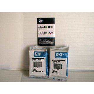 HP 61 Black / Color Original Ink Cartridge Combo Pack Electronics