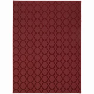 Naples Chili Red Area Rug (5 X 7)