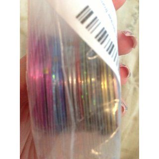 30Pcs Mixed Colors Rolls Striping Tape Line Nail Art Tips Decoration Sticker from Y2B  Beauty