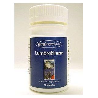 Allergy Research Group  Lumbrokinase 60 caps Health & Personal Care