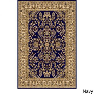 Rugs America Corp New Vision Lilihan Area Rug (710 X 1010) Navy Size 8 x 10