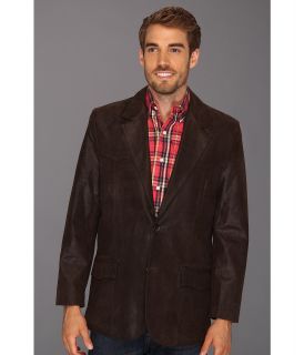 Scully Angelo Rugged Western Blazer Mens Jacket (Brown)