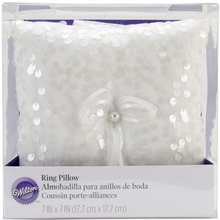 Sequin Ring Pillow