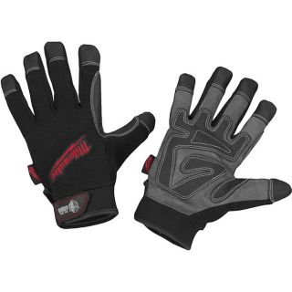 Milwaukee Milwaukee Contractor Work Gloves (mens Xx large) Black Size XL