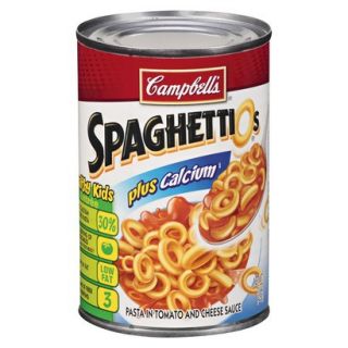 Campbells SpaghettiOs Plus Calcium Pasta in Tom
