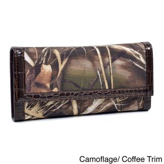 Realtree Camouflage Tri fold Checkbook Wallet