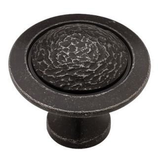 Liberty Hardware Decorative Detailed Rough and Smooth Cabinet Knob