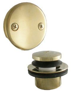 LDR 552 5102PB Toe Touch Drain, Polished Brass