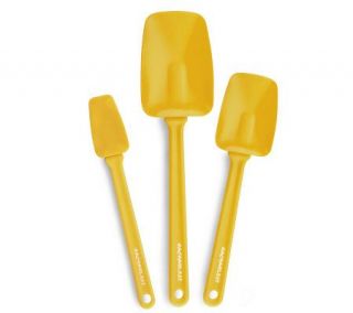 Rachael Ray 3 Piece Spoonula Set   Yellow —