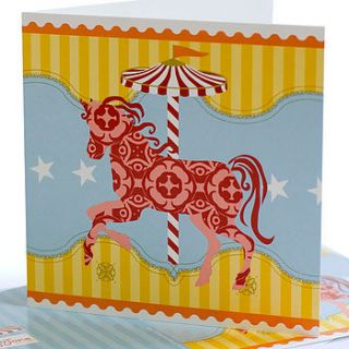 magical carousel card by jane loves