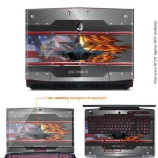 Decalrus Matte Protective Decal Skin Skins Sticker (Matte Finish) for Alienware M18X case cover Mat_M18X 555 Computers & Accessories