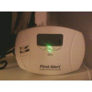First Alert CO615 Carbon Monoxide Plug In Alarm with Battery Backup and Digital Display   Carbon Monoxide Detectors  