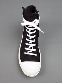 Rick Owens Drkshdw Lace Up Trainer Boot   Vitkac