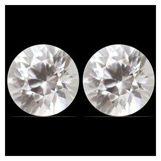 1.58 Carat Loose Sapphires Round Cut Pair Jewelry