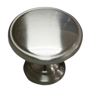Style Selections 1 3/4 in Satin Nickel Round Cabinet Knob
