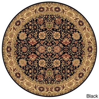 New Vision Tabriz Floral Round Rug (53)