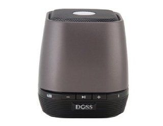 DOSS DS 1121 80 HZ 15 KHz Bluetooth Wireless Portable Speaker (Gray) + Worldwide free shiping Computers & Accessories