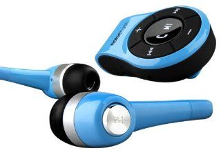 NoiseHush NS560 11976 Clip on Bluetooth Stereo Headset for all Tablet, Apple iPad/iPhone and Cell Phones   Retail Packaging   Blue Cell Phones & Accessories