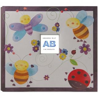 Amanda Blu 12" x 12" Embossed Post Bound Album   Bugs and Bees