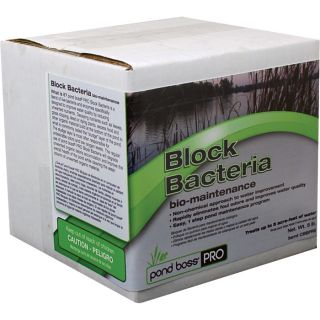 Pond Boss Pro Block Bacteria — Treats 5 Acre-Ft., Model# CBBPR5  Pond Cleaners