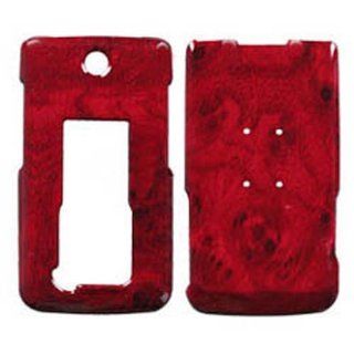 Hard Plastic Snap on Cover Fits LG AX565 Rosewood Alltel Cell Phones & Accessories