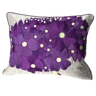 floral cushion by heart & parcel