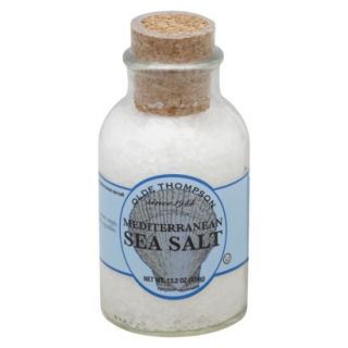 Olde Thompson Sea Salt Glass Cork Jar