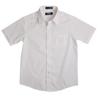 French Toast Boys White Short sleeve Classic Dress Shirt