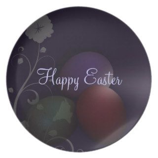 Easter Egg Purple Plate