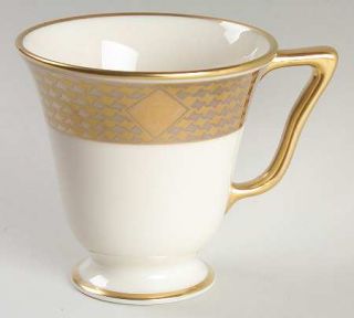 Lenox China Haute Couture Footed Cup, Fine China Dinnerware   Colin Cowie,Gold&P