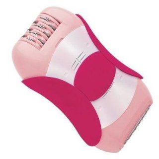 Revlon RV565 Gentle Epilator and Shaver 2 in 1 Hair Removal System, Pink Electronics