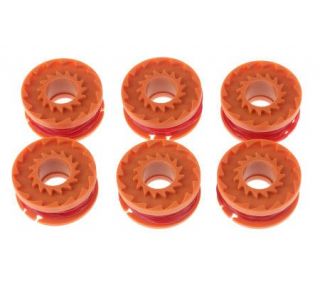 Worx Set of 6 Replacement Spools for Cordless Trimmer/Edger —
