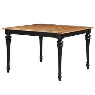 Black/ Brown Square Gathering Table