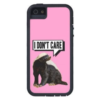 Choose Background Color Funny Honey Badger iPhone 5 Cases