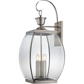 Oasis Extra Large 5 light Pewter Wall Lantern