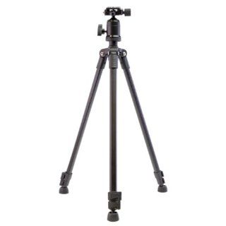 Dolica AX570B001 57in Featherweight Aluminum Tripod with Ball Head, (Black)  Tripod With Quick Release Plate And Ball Head  Camera & Photo