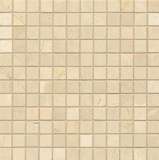 Crema Marfil Marble Mosaic Polished Tiles (box Of 10 Sheets)