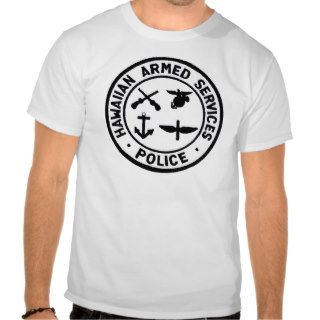 Hawaiian Armed Services Police Tshirt