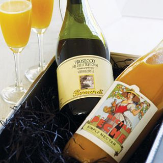 bellini gift box hamper by whisk hampers