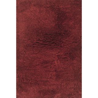 Hand tufted Ellis Crimson Shag Rug (23 X 39)