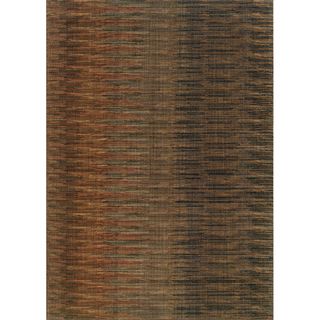 Indoor Brown/ Rust Area Rug (78 X 1010)