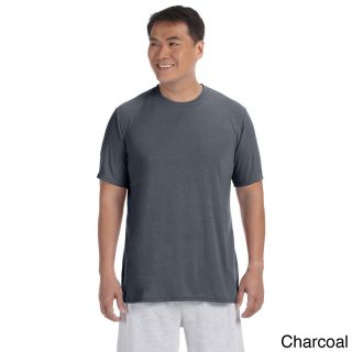 Gildan Mens Short Sleeve Performance T shirt Grey Size L
