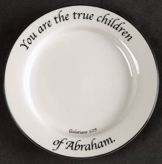 Feed on the Word GodS Promise Collection Bread & Butter Plate, Fine China Dinne