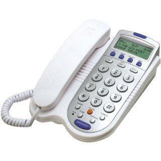 Jwin Jtp580Wht Speakerphone With Caller Id (White)  Electronics