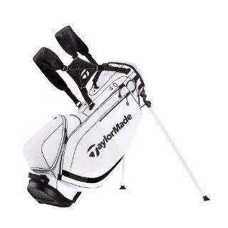 TaylorMade Stratus Stand Bag, White/Black/Orange  Golf Stand Bags  Sports & Outdoors