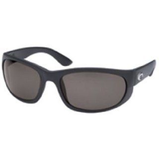 Costa Del Mar Sunglasses   Howler  Glass / Frame Shiny Black Lens Polarized Grey Wave 580 Glass Clothing