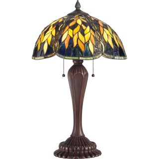 Tiffany Grove With Russet Finish Table Lamp