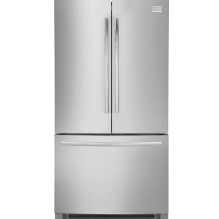 Frigidaire Professional 22.6 cu ft French Door Counter Depth Refrigerator with Dual Ice Maker (Stainless Steel) ENERGY STAR