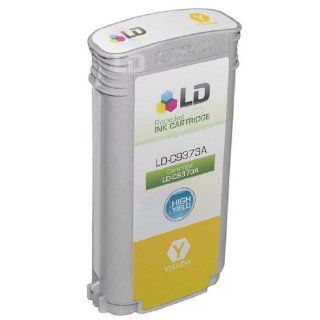 LD © Remanufactured Replacement Ink Cartridge for Hewlett Packard C9373A (HP 72) High Yield Yellow Electronics